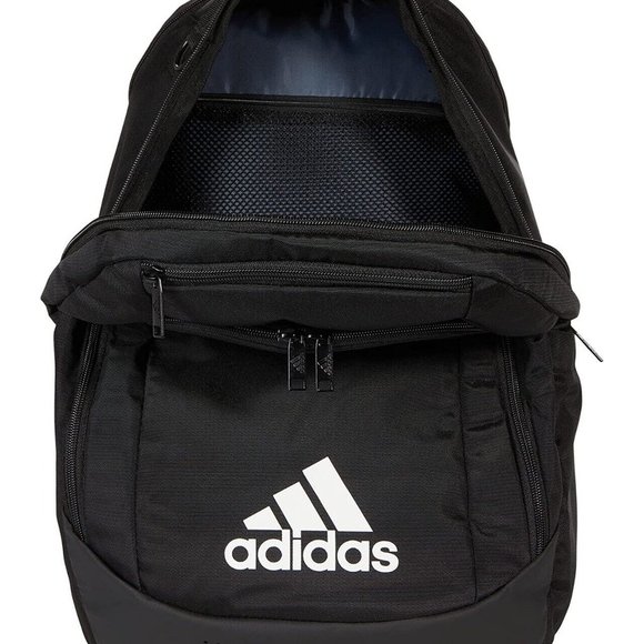 Adidas Defender Team Sports Backpack, Black/White- NWT - Picture 5 of 7
